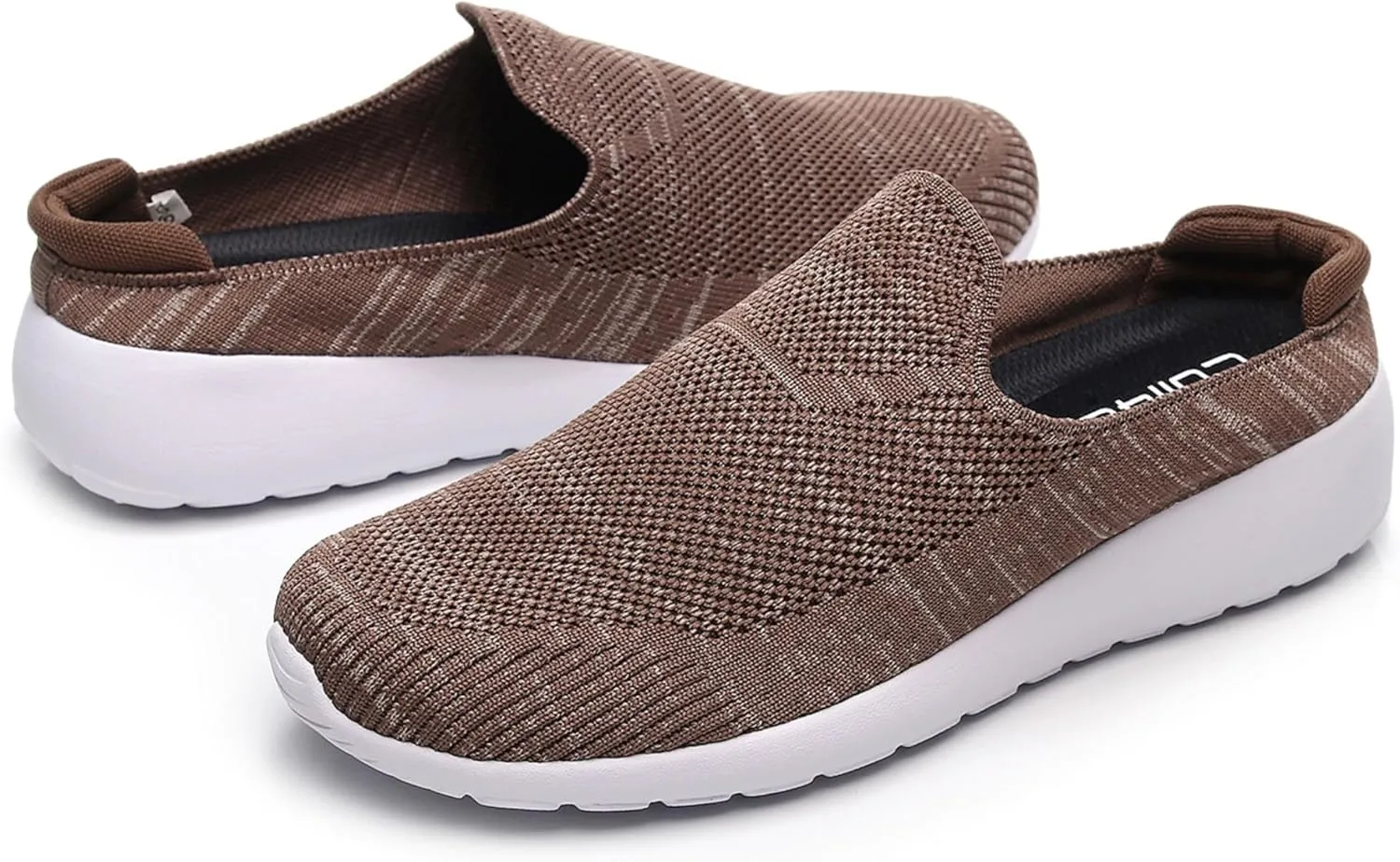 Cull4U Women's Easy 2 Walk Knit Mules Shoe
