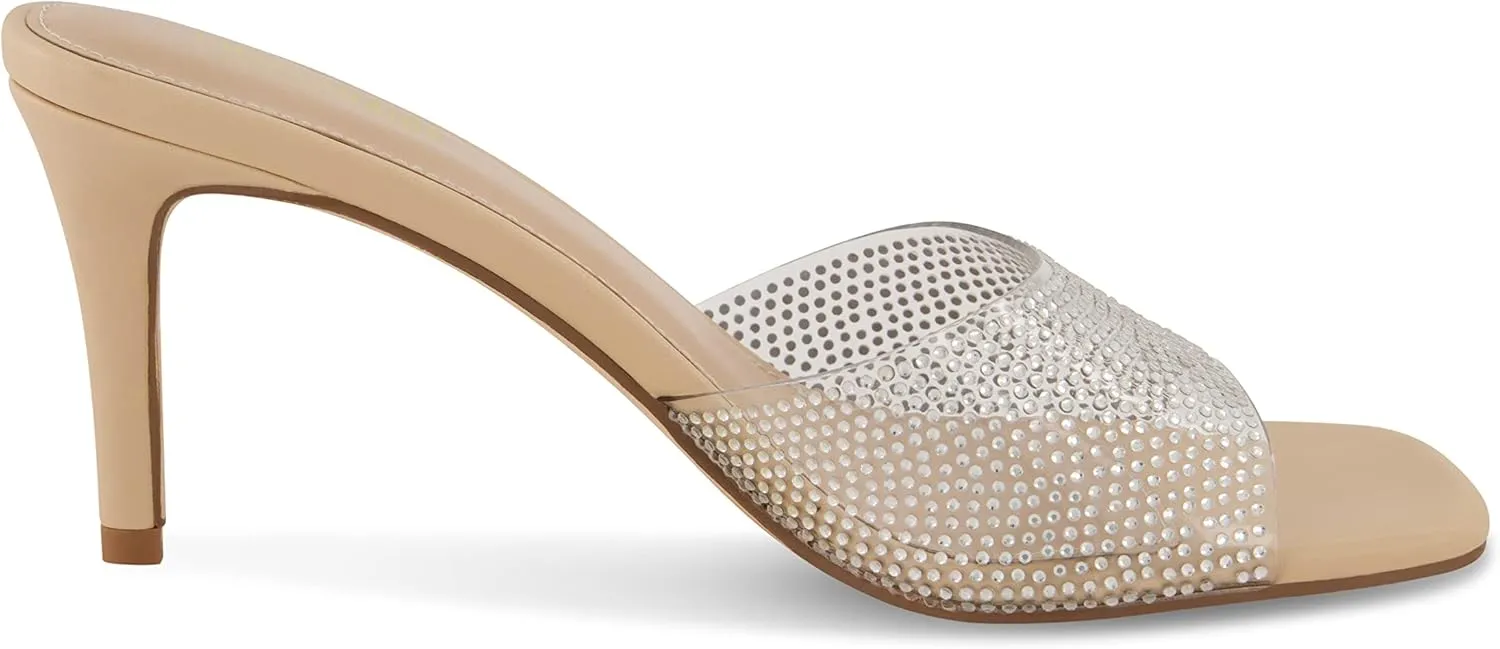 CUSHIONAIRE Women's Evie One Band Dress Sandal  Memory Foam And Wide Widths Available