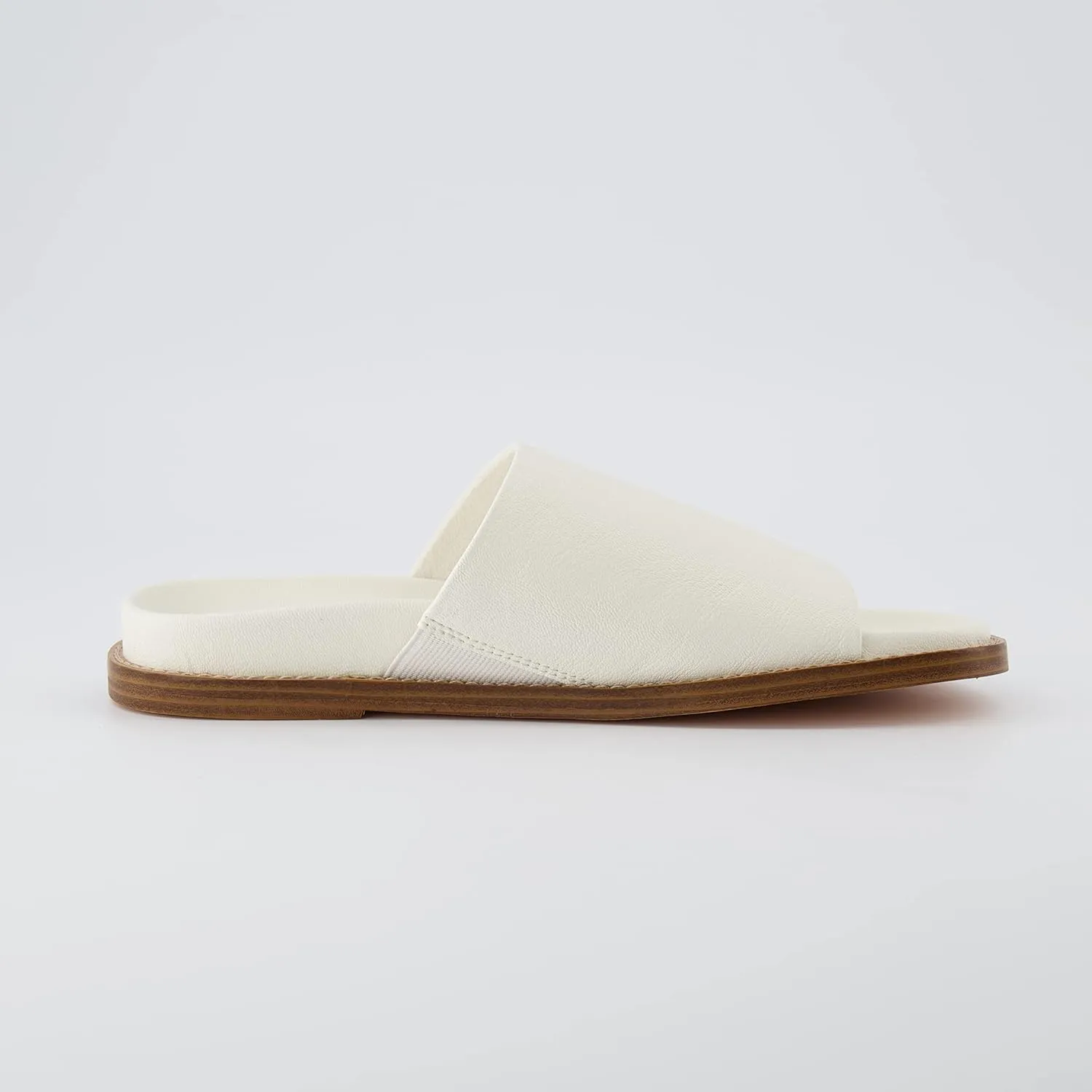 CUSHIONAIRE Women's Nugget one band footbed sandal with  Comfort, Wide Widths Available
