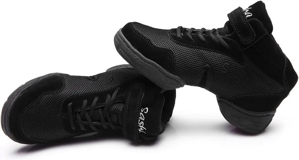 DKZSYIM Men and Women's Boost Dance Sneaker/Modern Jazz Ballroom Performance Dance-Sneakers Sports Shoes,Model B51/B52/B53