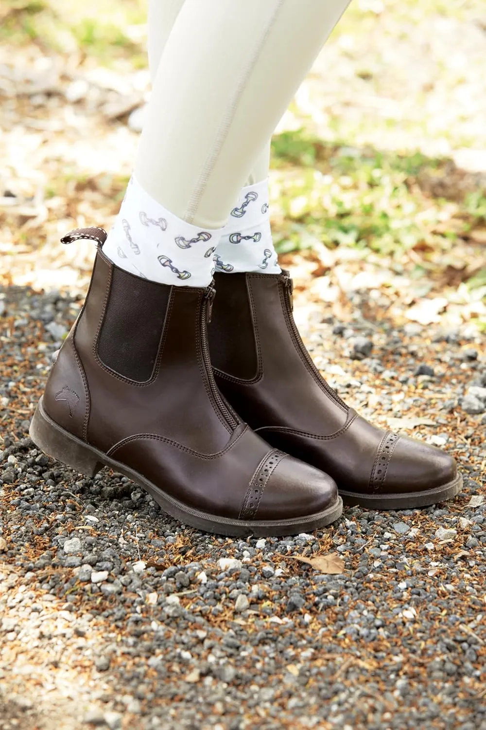 Dover Saddlery Riding Sport Ladies' Provenance Zip Paddock Boots