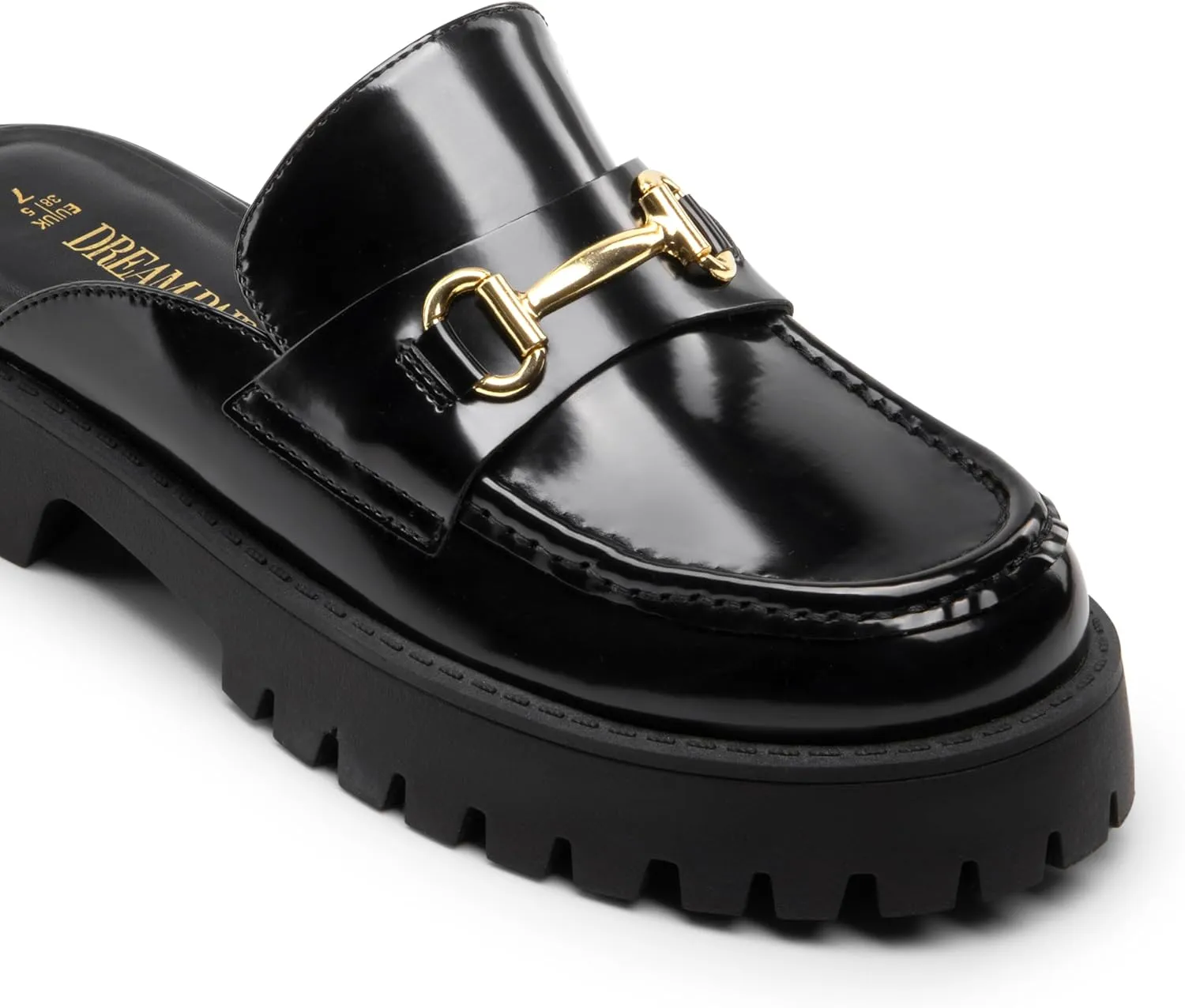 DREAM PAIRS Mules for Women, Comfortable Loafer Mules Slip On Chunky Business Casual Shoes