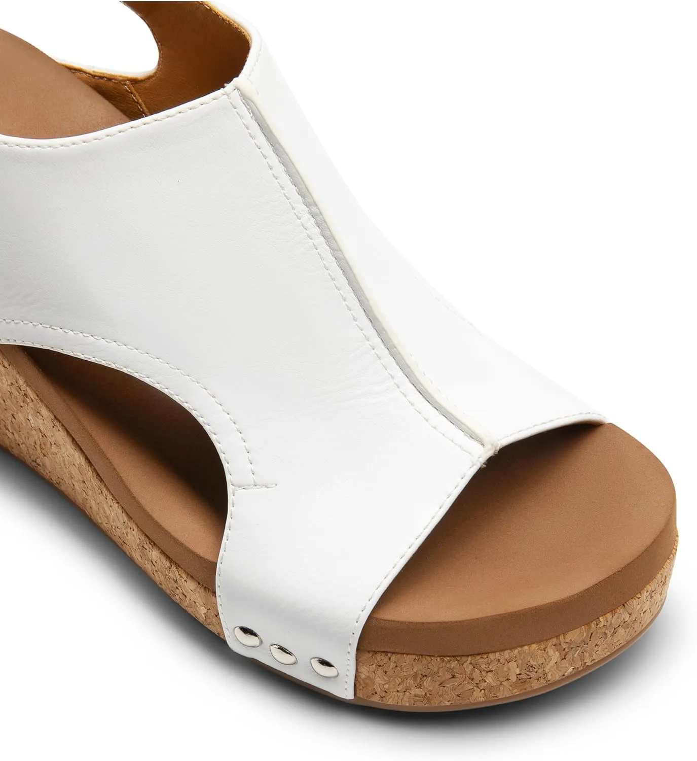 DREAM PAIRS Women's Platform Wedge Sandals, Comfortable Open-Toe Cork Casual & Dressy Summer Shoes