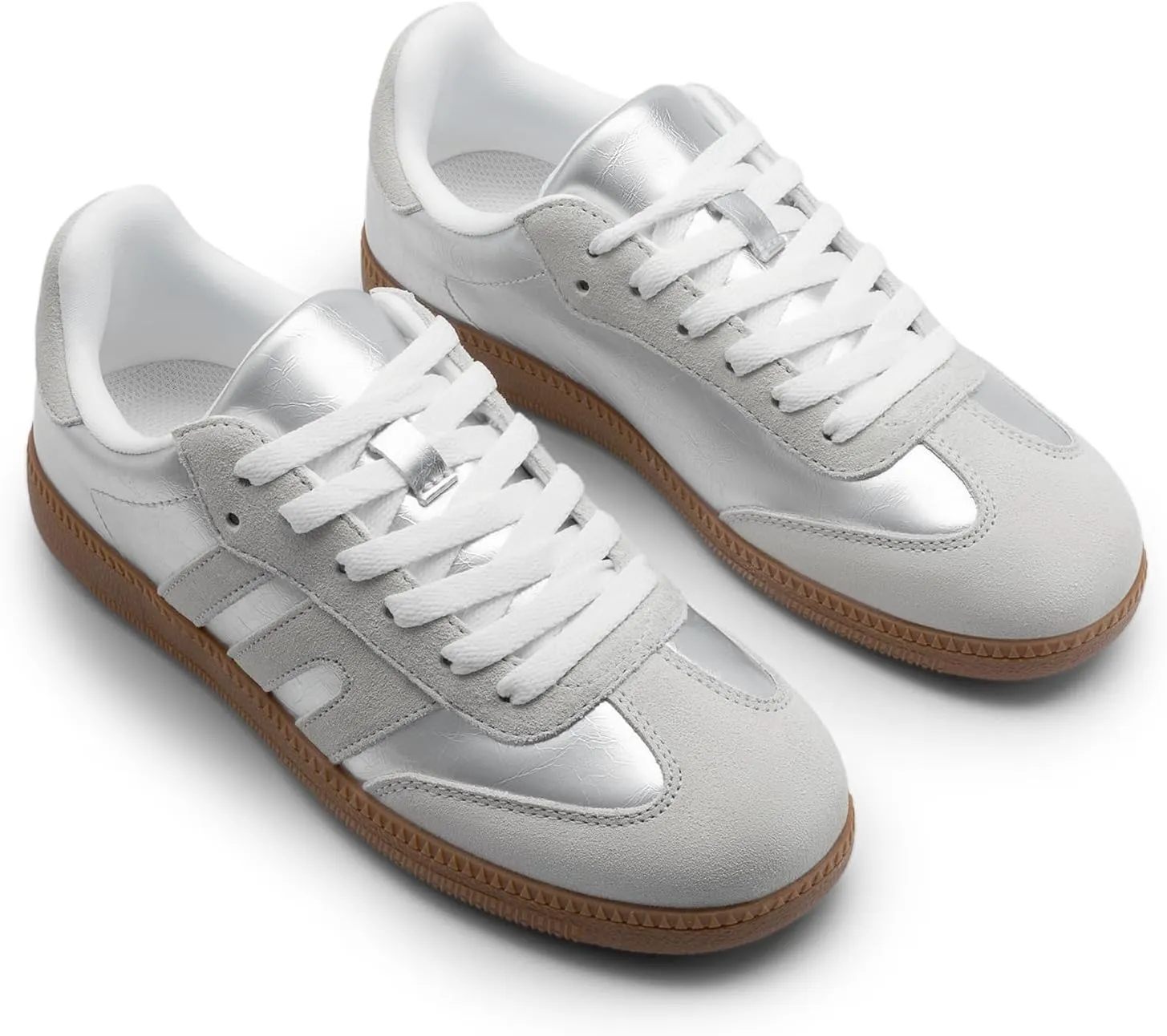 DREAM PAIRS Women's Tennis Sneakers Walking Nia Flat Low-Top Casual Lace-Up Comfortable Fashion Sneakers Shoes.