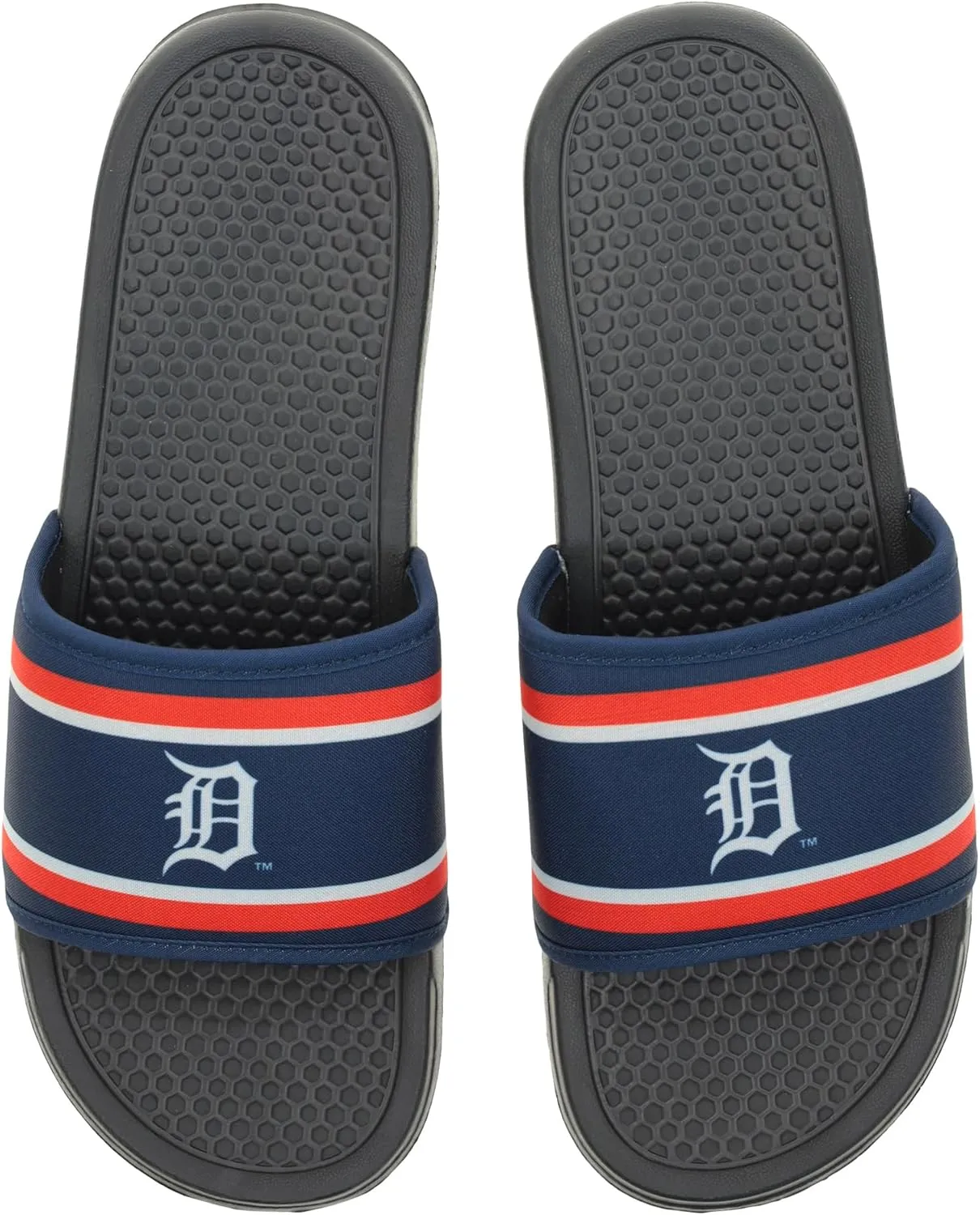 FOCO MLB Team Printed Slide Sandals – Officially Licensed Baseball Fan Footwear for Comfort & Style
