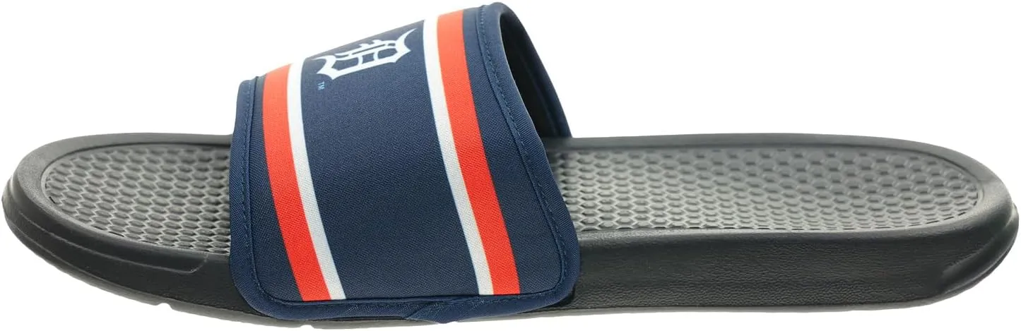 FOCO MLB Team Printed Slide Sandals – Officially Licensed Baseball Fan Footwear for Comfort & Style