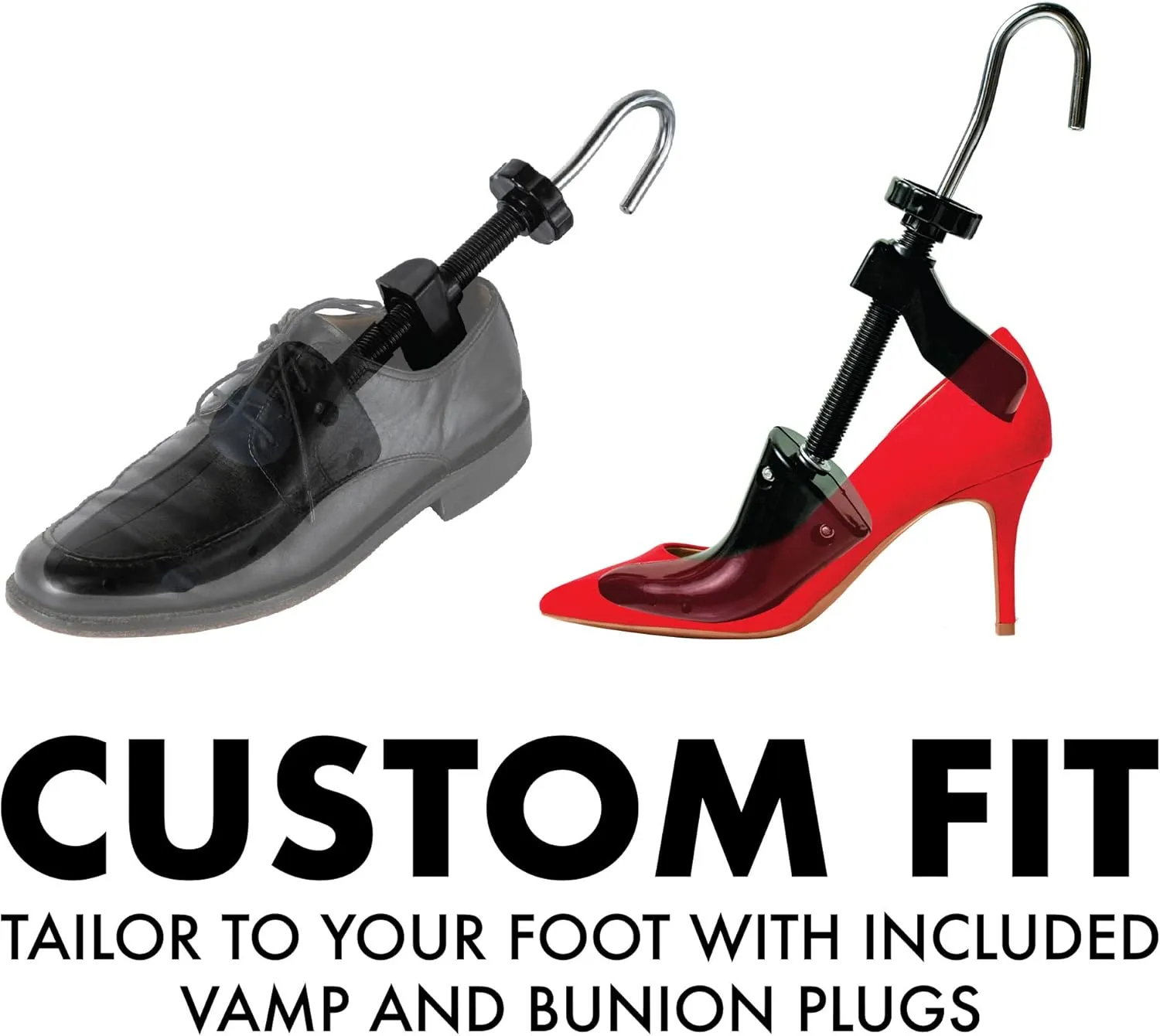 FOOTMATTERS Premium Shoe Stretcher - Shoe Widener & Expander for Women & Men with Tight Shoes