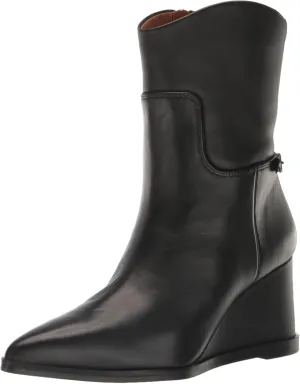 Franco Sarto Women's Etta Pointed Toe Wedge Booties Ankle Boot