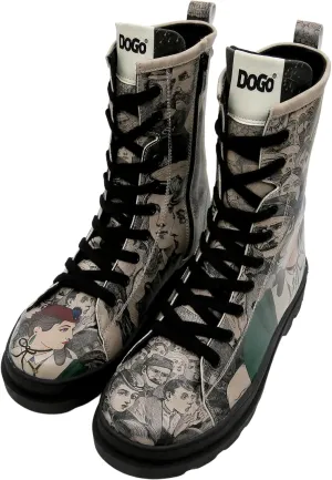 Gisele Boots for Women - Handmade and Vegan Leather Mid Calf Boots for Women,