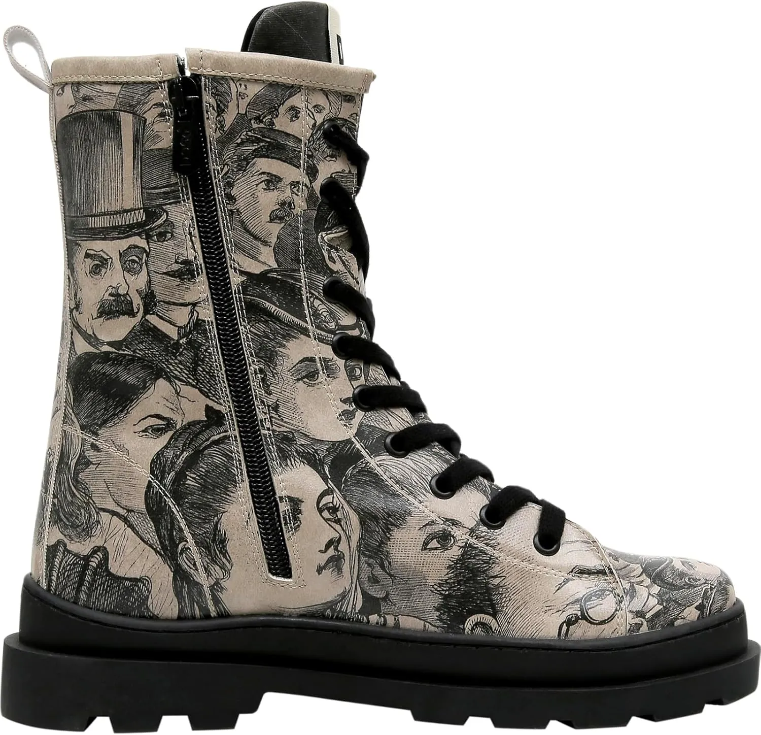 Gisele Boots for Women - Handmade and Vegan Leather Mid Calf Boots for Women,