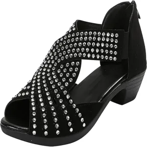 Glow Step Orthopedic Sandals, Glow Step Orthopedic Low Heel Cut-Out Sandals for Women, Summer Casual Walking Wedges