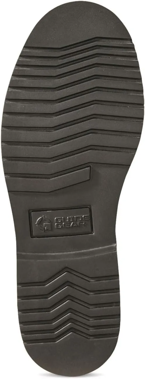 Guide Gear Uplander Men’s Side Zip Hunting Boots Waterproof Leather Shoes