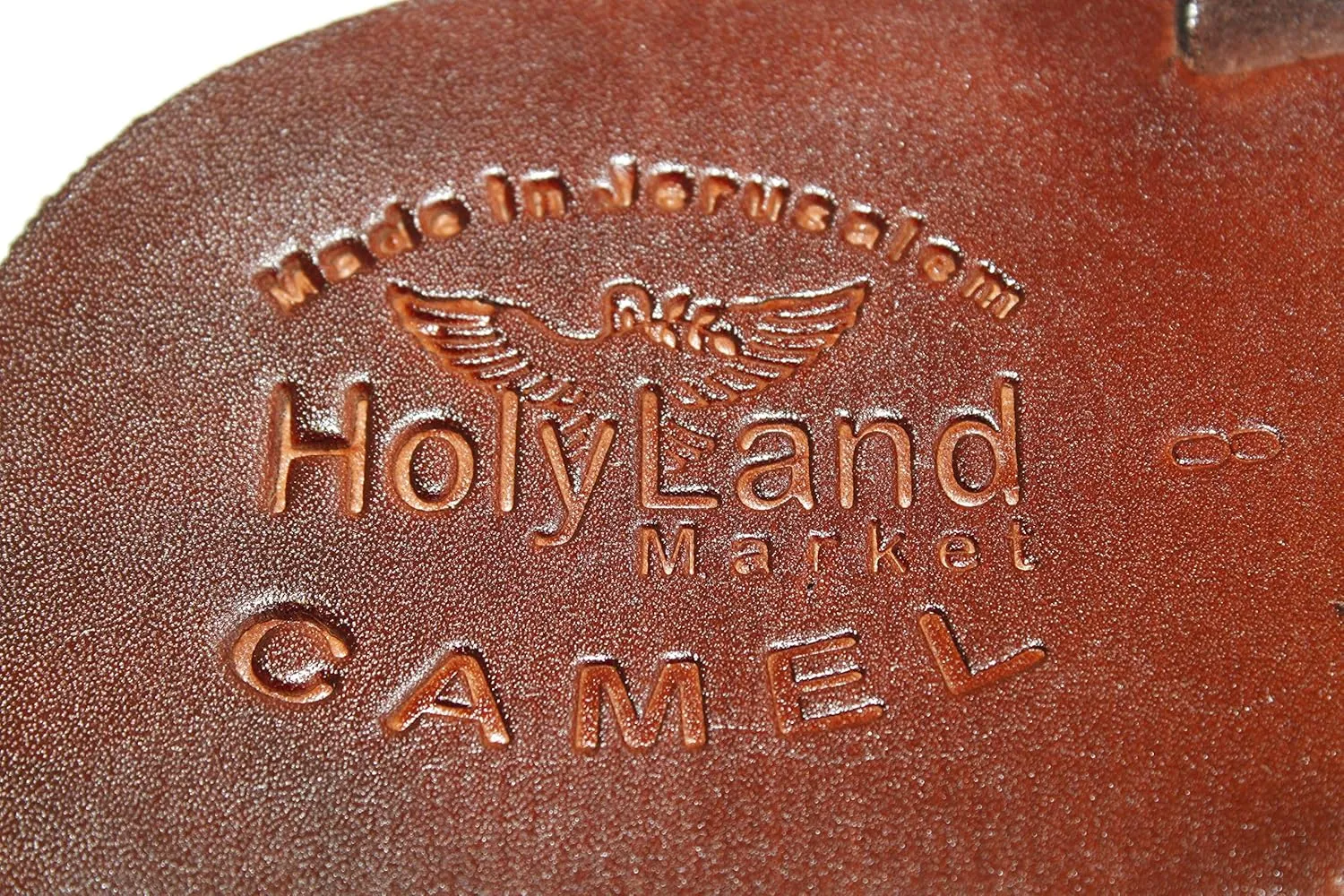 Holy Land Market Men/Women Biblical Jesus Leather Sandals/Slides From Jerusalem (Yashua Style III)