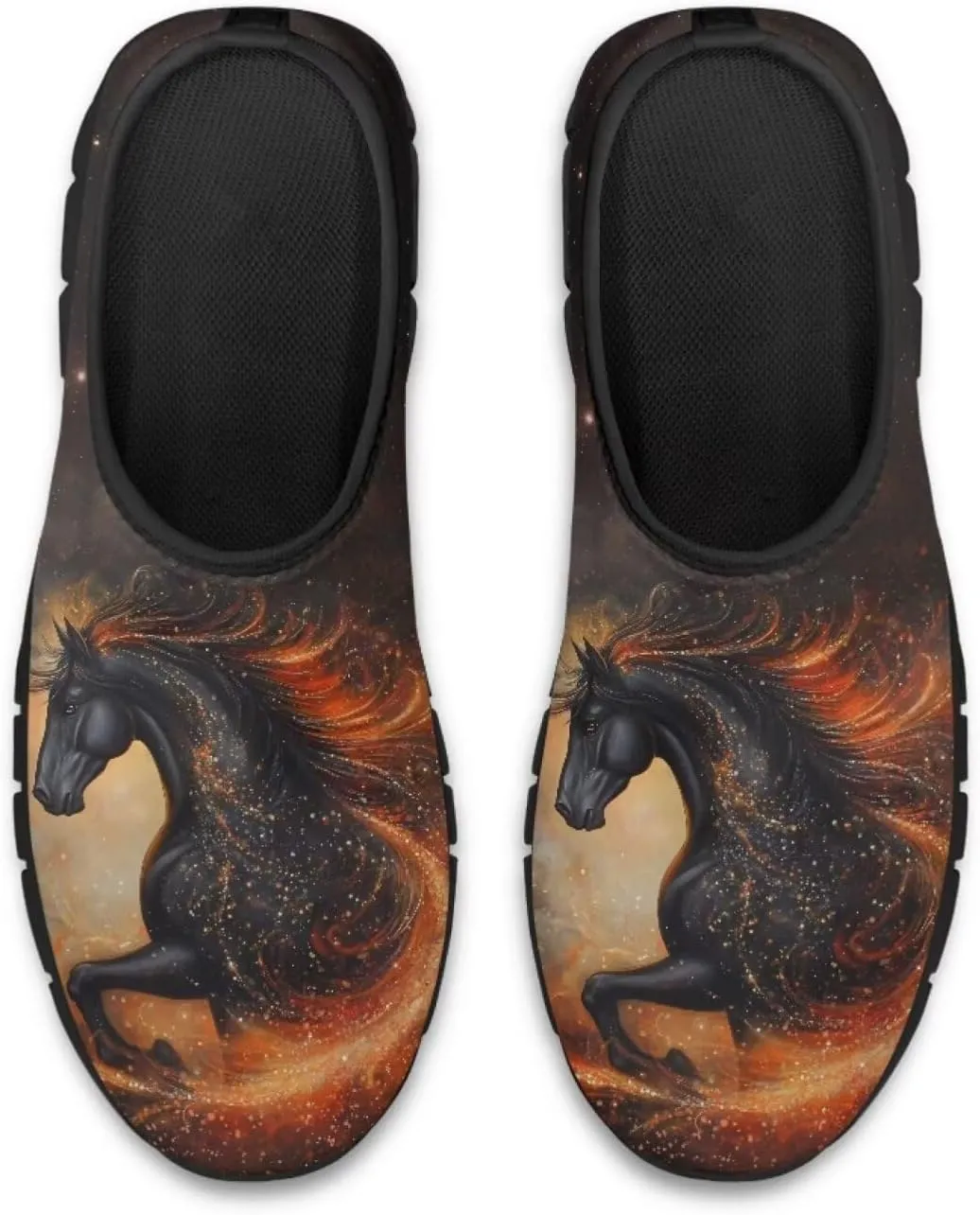 Horse Slip On Sneakers Comfort Loafers for Women Dressy Clothes Breathable Low Cut Shoes Flats Soft Sole Casual Walking Shoe
