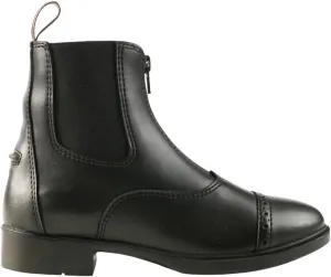 HORZE Wexford Women's Equestrian Synthetic Leather Zip-Up Schooling Paddock Boots