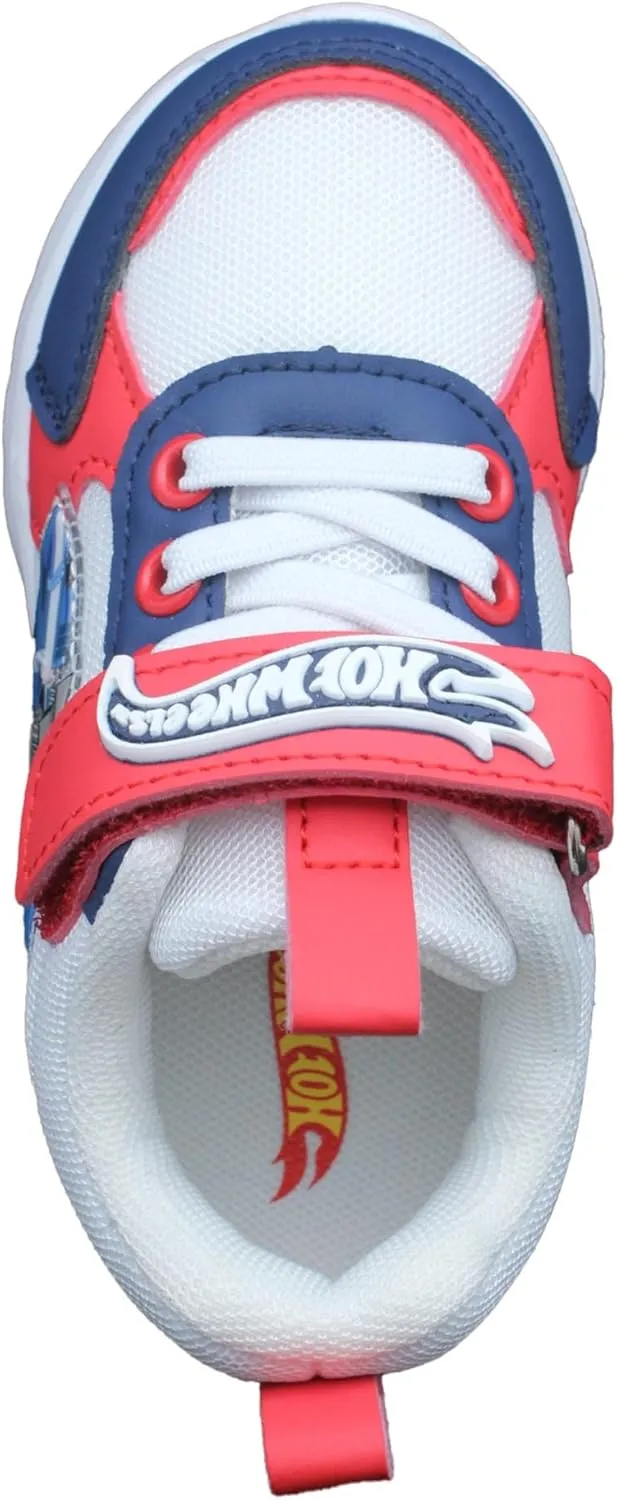 Hot Wheels Toddler Boys' Light-Up Sneakers