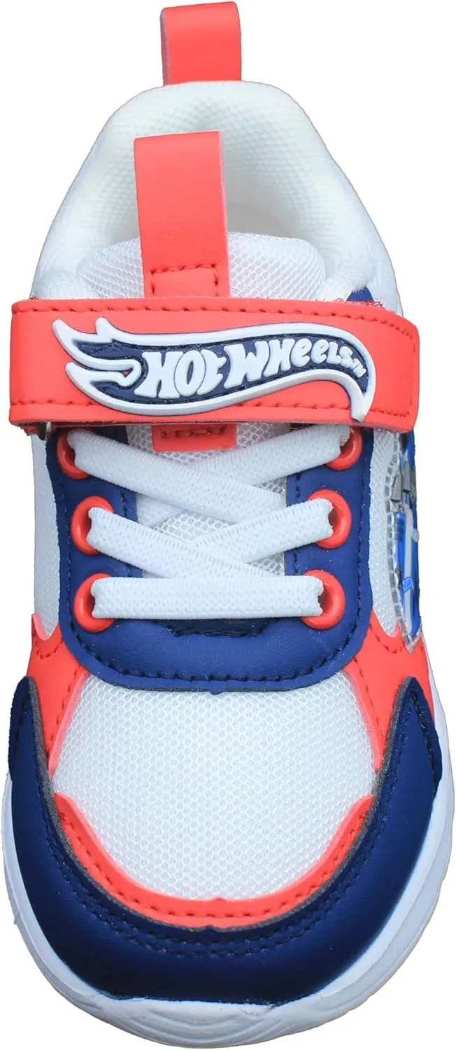 Hot Wheels Toddler Boys' Light-Up Sneakers