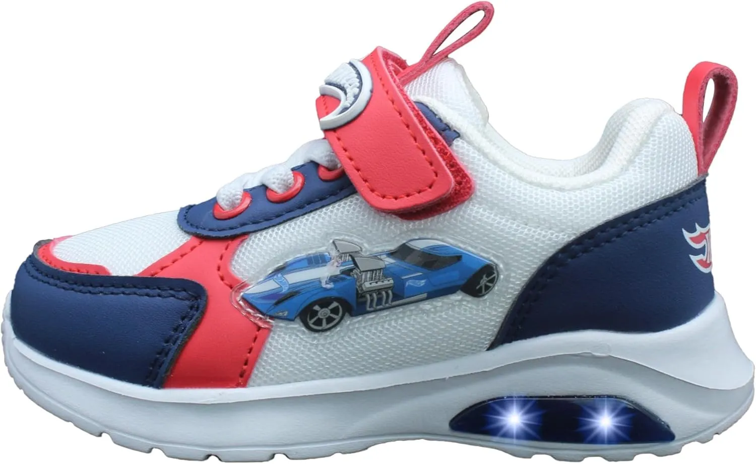 Hot Wheels Toddler Boys' Light-Up Sneakers