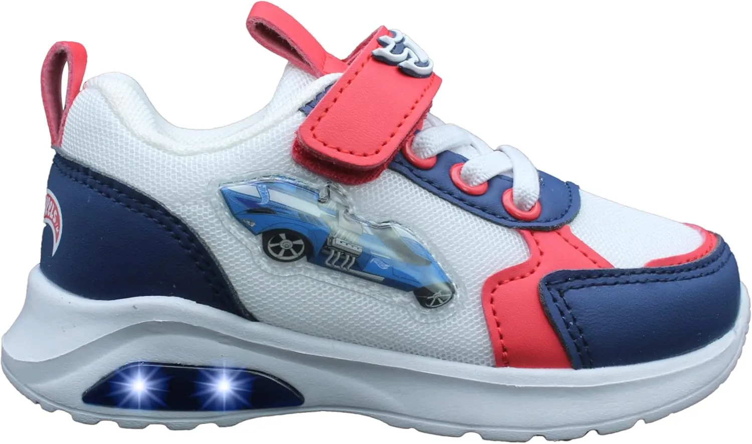 Hot Wheels Toddler Boys' Light-Up Sneakers