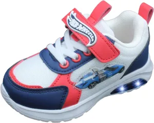 Hot Wheels Toddler Boys' Light-Up Sneakers