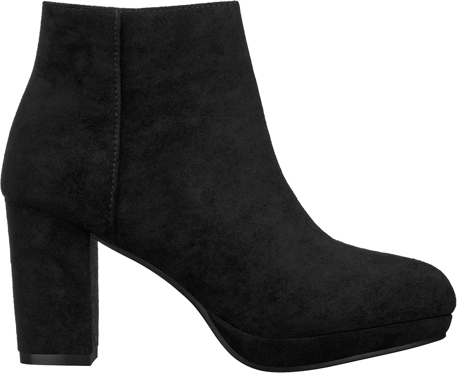 ILLUDE Women’s Ankle Bootie Side Zip Comfortable Block Heel Chunky Platform Ankle Boots