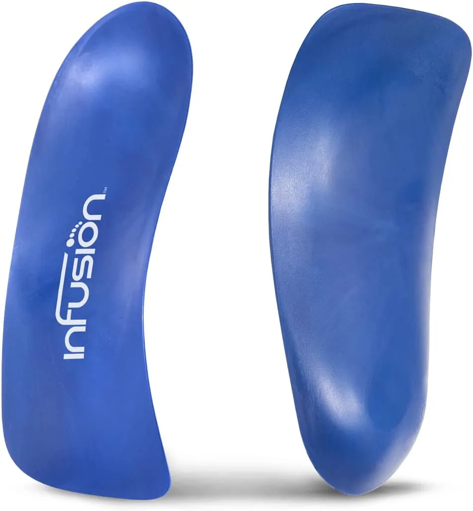 Infusion Sport Insole: Athletic Foot Orthotics for an Active Lifestyle by Infusion Insoles (D: Men's 7-8 | Women's 9-10)