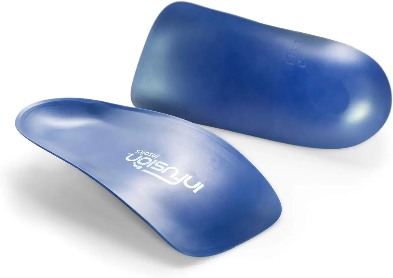 Infusion Sport Insole: Athletic Foot Orthotics for an Active Lifestyle by Infusion Insoles (D: Men's 7-8 | Women's 9-10)