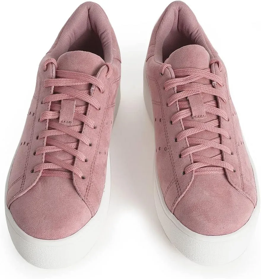 J. Adams Hero Platform Sneakers for Women - Casual Lace Up Fashion Tennis Shoes