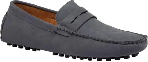 JIONS Mens Driving Penny Loafers Suede Moccasins Slip On Casual Dress Boat Shoes