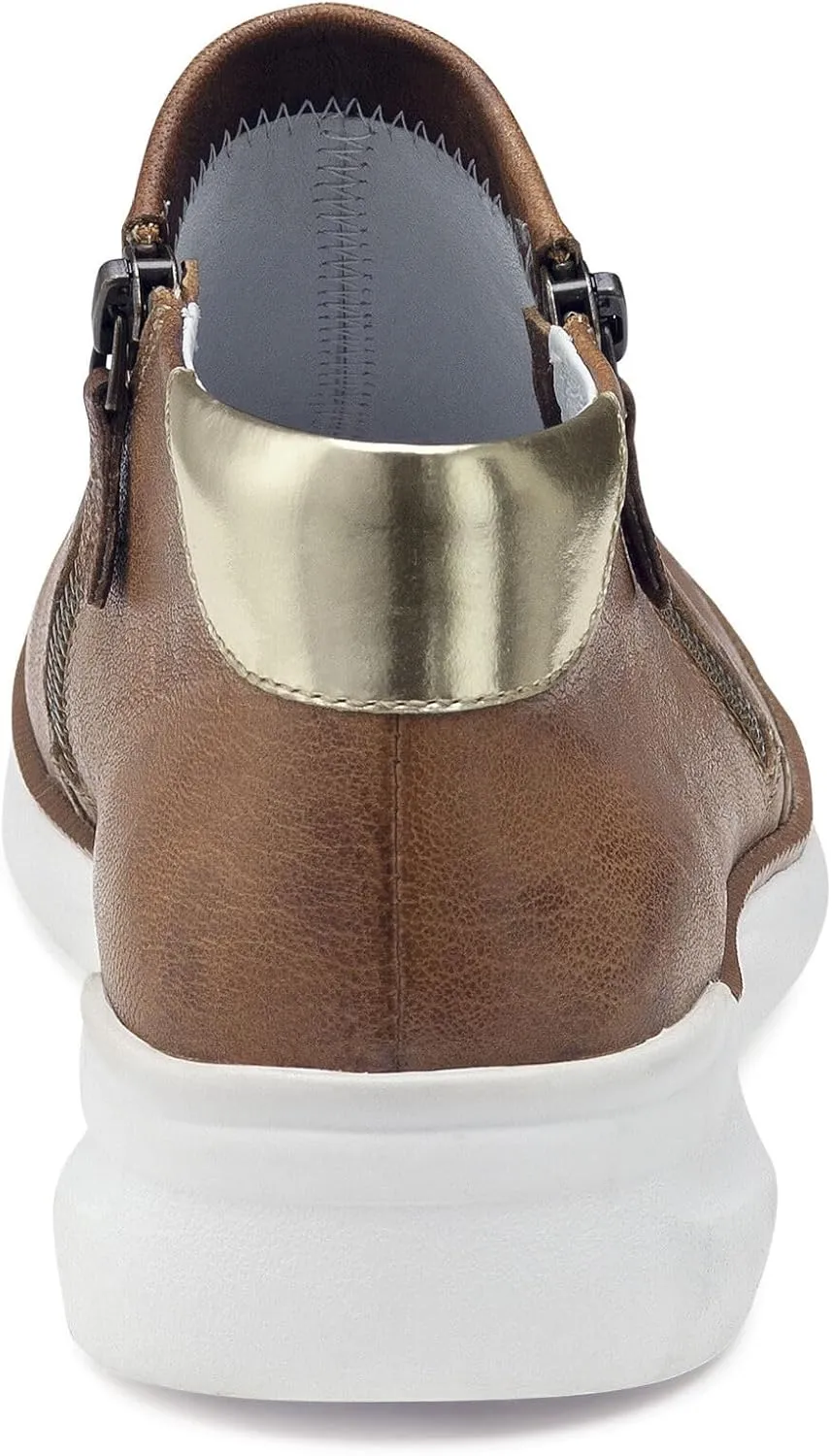 Johnston & Murphy Emery Zip Bootie for Women – Ankle Boots for Women, Leather Double Zipper Boots