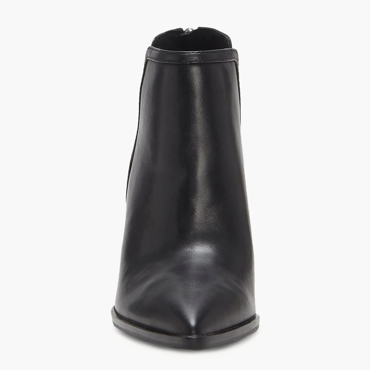Juliet Holy Womens High Heel Booties Pointed Toe V Cut Back Zipper Short Dress Ankle Boots