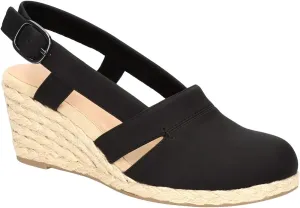 Juliet Holy Womens Wedges Sandals Platform Espadrilles Slingback Closed-toe Clogs Sandals