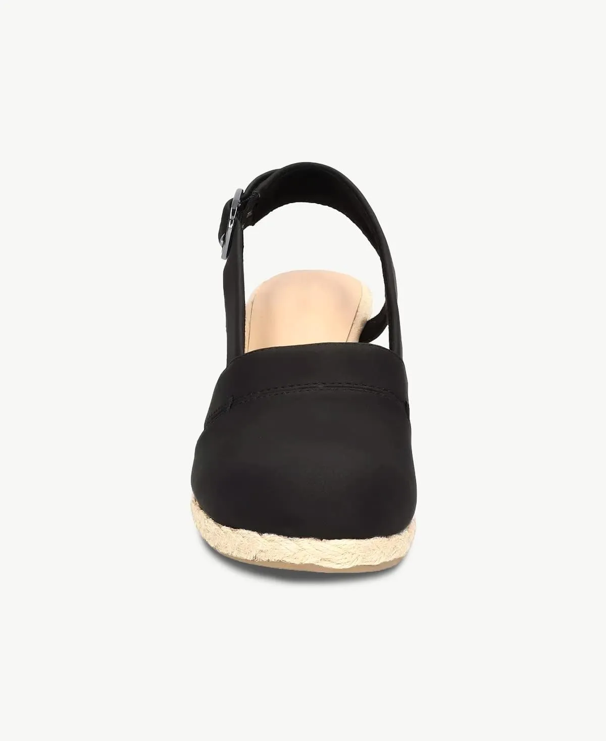 Juliet Holy Womens Wedges Sandals Platform Espadrilles Slingback Closed-toe Clogs Sandals
