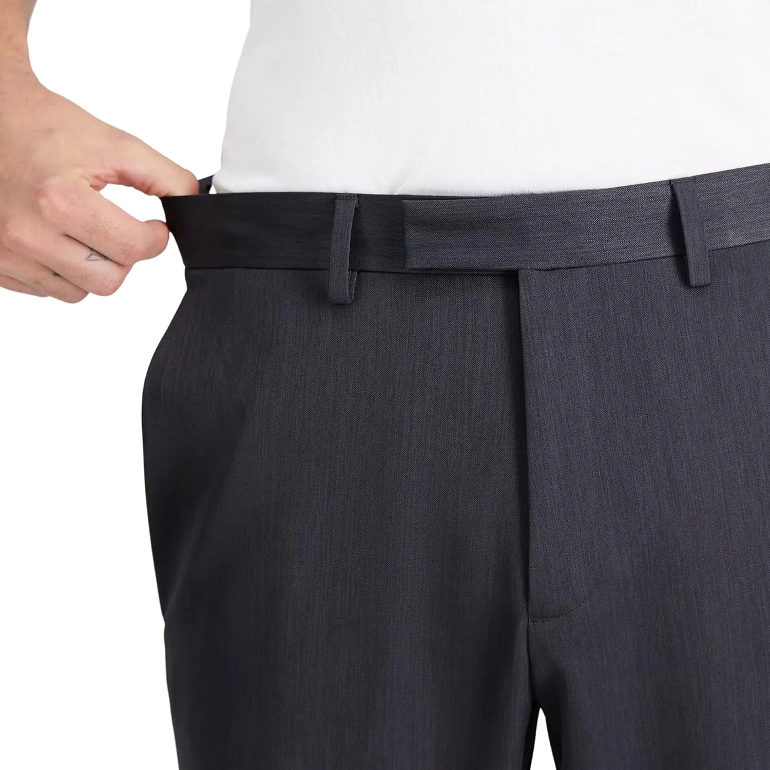 Kenneth Cole REACTION Men's Slim Fit Heather Dress Pant
