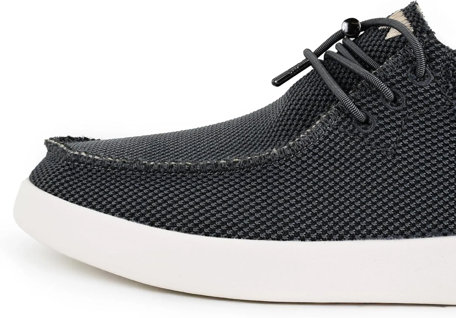 Kickback Haven Shoes - Men's Moccasins - Lightweight Lace Up Mens Smart Casual Shoes - All Day Comfort Mens Canvas Shoes - Men's Slip On Shoes