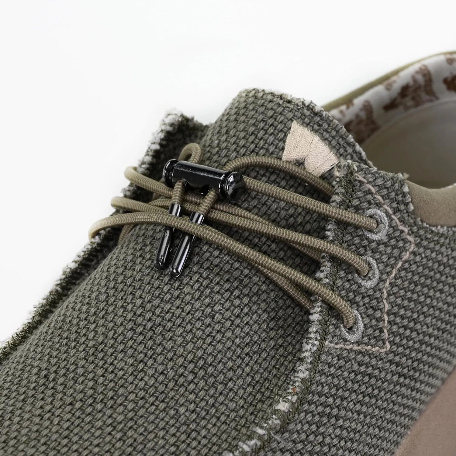 Kickback Haven Shoes - Men's Moccasins - Lightweight Lace Up Mens Smart Casual Shoes - All Day Comfort Mens Canvas Shoes - Men's Slip On Shoes