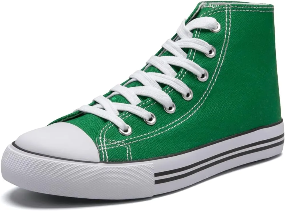 Kid's High Top Sneakers Classic High Tops Canvas Shoes for Girls and Boys, Lace up Tennis Shoes Fashion Canvas Sneakers Casual Shoes for Walking