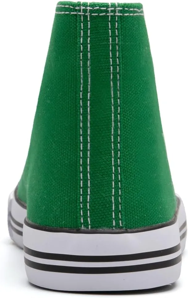 Kid's High Top Sneakers Classic High Tops Canvas Shoes for Girls and Boys, Lace up Tennis Shoes Fashion Canvas Sneakers Casual Shoes for Walking