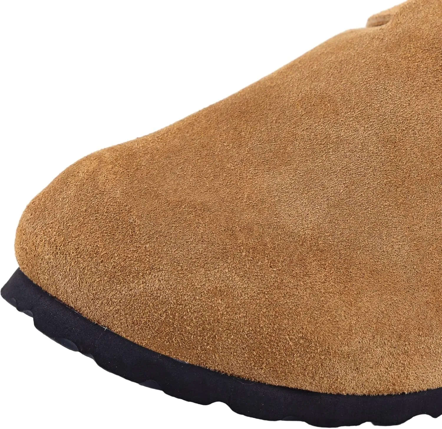 Kids Suede Clogs Toddler Clogs Boys Girls Sandals Cork Adjustable Buckle Mules