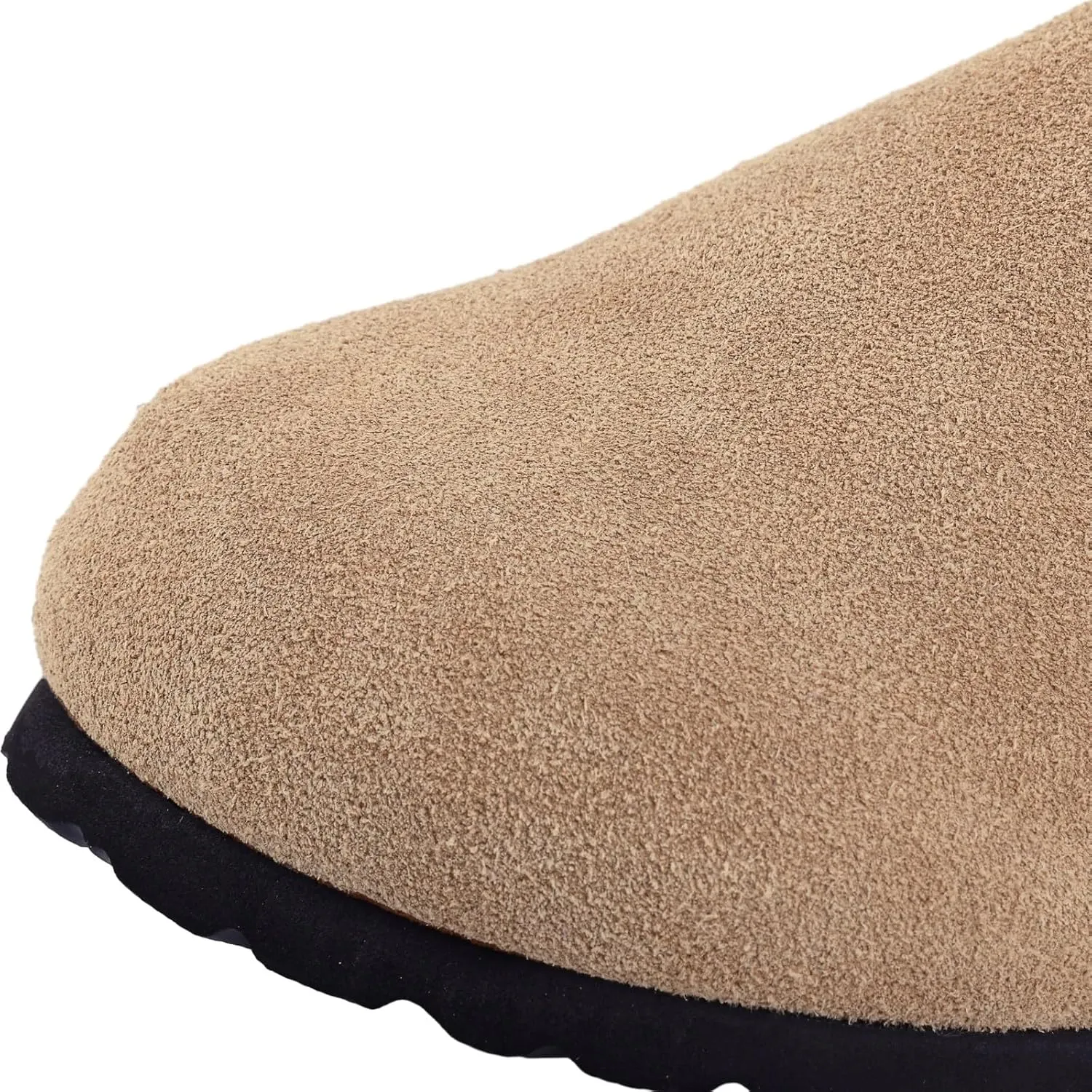 Kids Suede Clogs Toddler Clogs Boys Girls Sandals Cork Adjustable Buckle Mules