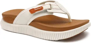 KuaiLu Womens Orthotic Cushion Flip Flops Sport Recovery Walking Sandals for Women with Comfortable Arch Support - Adjustable Flatform Slip On Indoor Outdoor For Summer Casual