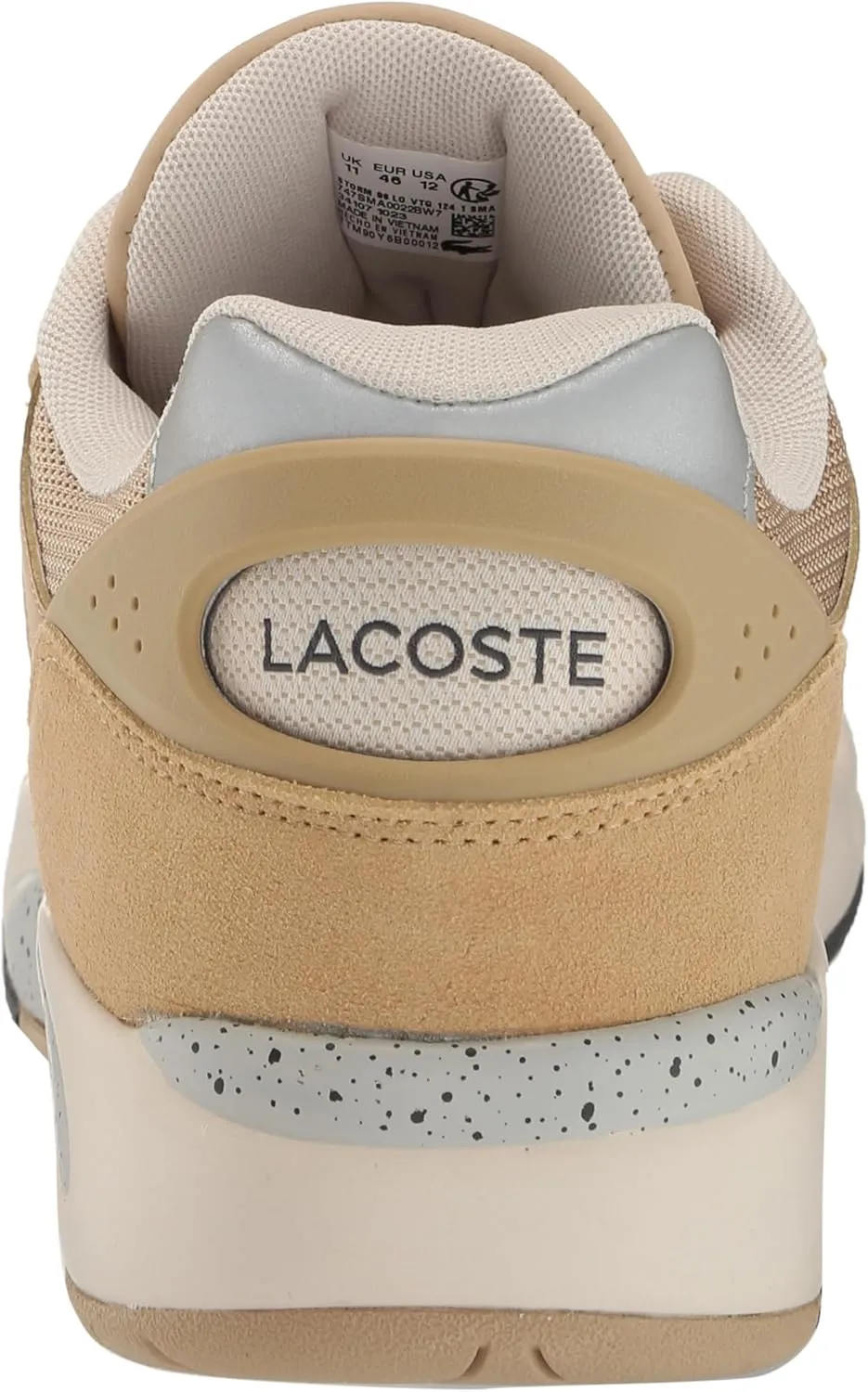 Lacoste Men's Storm 96 Lo Vintage Tonal Sneaker
