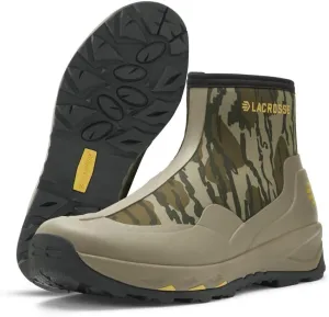 LaCrosse AlphaTerra 6" Zip-Up Waterproof Hiking Boots for Men - Alphaterra Outsole, Active Fit, EVA Midsole Side-Zip