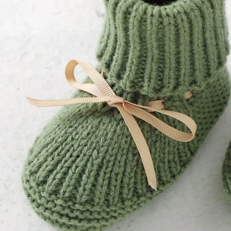 LAWKUL Baby Outfit Cotton Knit Newborn Infant Romper Knitted Longsleeve Sweater Clothes With Warm Hat Set Toddler Boy Girl