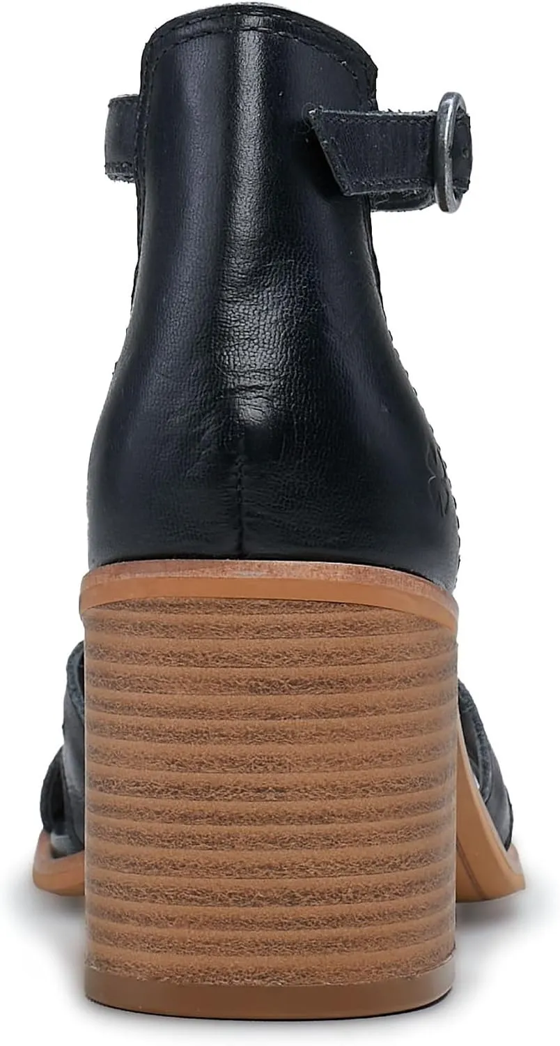 Lucky Brand Women's Sarwa Ankle Strap Heeled Sandal