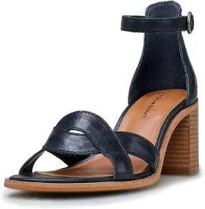 Lucky Brand Women's Sarwa Ankle Strap Heeled Sandal