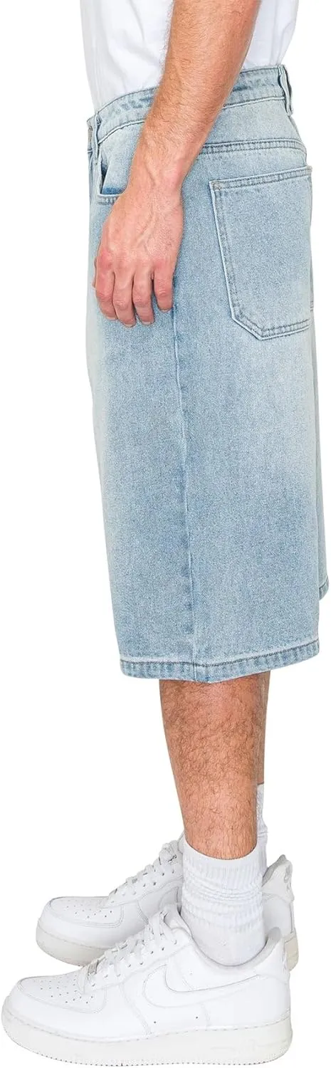 Men's Baggy Fit Essential Denim Shorts Various Designs