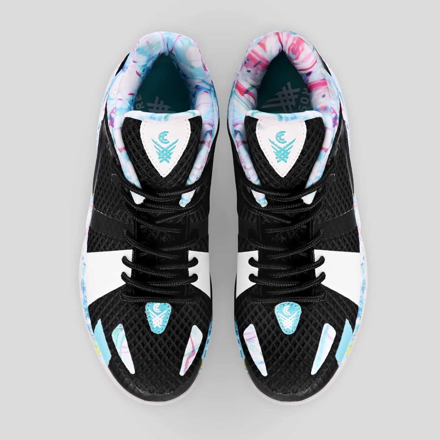 Mens Basketball Shoes with Twitch Foam Midsole and Wavybone Outsole for High Rebound and Traction