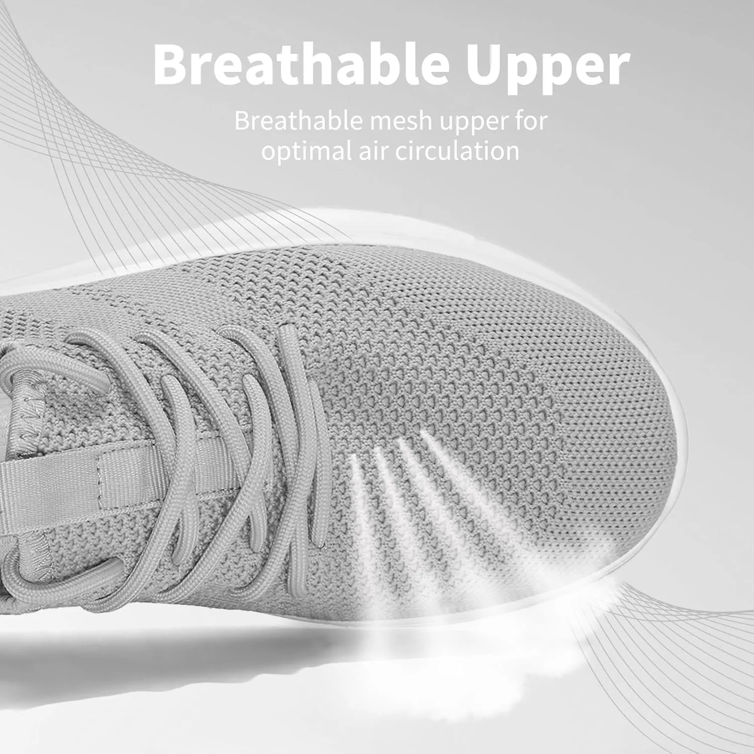 Men's Slip On Walking Shoes Non Slip Running Tennis Shoes Lightweight Breathable Athletic Gym Workout Cross Training Sneakers