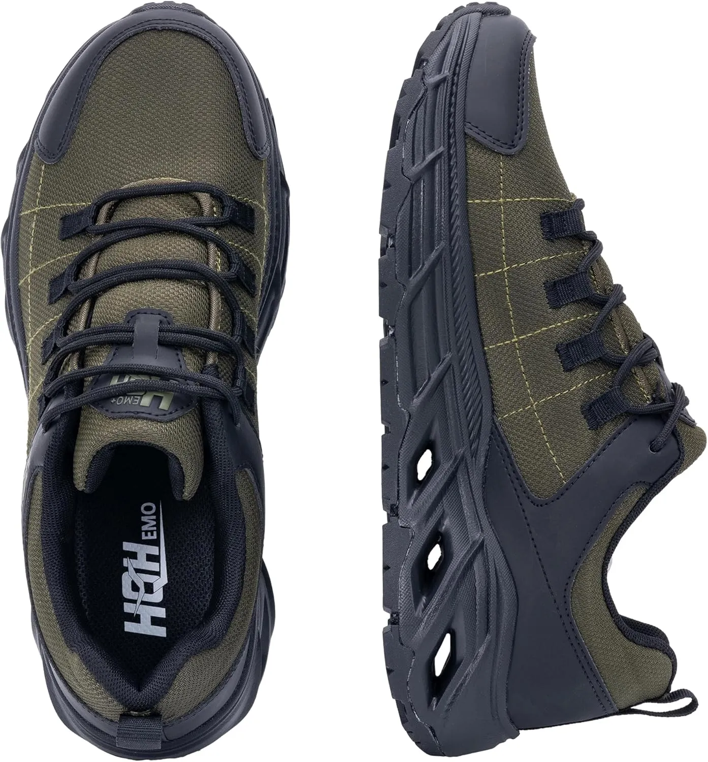 Mens Trail Running Shoes FALKON 1.0 Hiking Sneakers Athletic Sport Workout Shoes for Outdoor